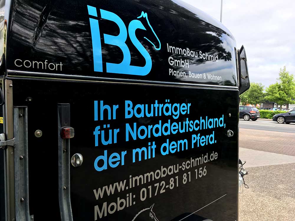 Anhängerbeschriftung